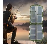 Accesorio deportivo MUQZI, estuche de pesca resistente, resistente al desgaste, práctico y resistente negro