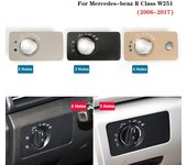 Kit de reparación de interruptor de luz antiniebla para faros delanteros de Mercedes-Benz Clase R W251 4 Holes9Ms