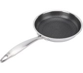 Sartén antiadherente, apta para lavavajillas, compatible con cocina de inducción y cocina de gas, de doble cara. 20cm / 7.9in