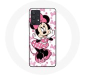 Coque Maniacase pour Samsung Galaxy A32 4G Minnie Mouse rose Disney Cartoon