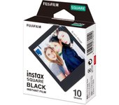 Película de formato cuadrado FUJIFILM instax SQUARE marco negro 10 piezas INSTAX SQUARE BLACK FRAME WW 1 negro