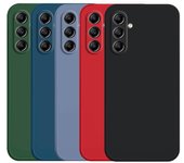 Para Samsung Galaxy M54 5G Funda Samsung Galaxy M14 M34 M54 5G Funda protectora trasera de silicona líquida a prueba de golpes Samsung M54 For Samsung M54 5G negro