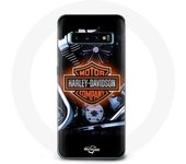 Coque pour Samsung Galaxy S10 Plus Harley Davidson Compagnie automobile logo