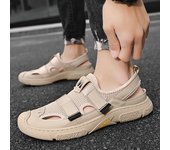 Sandalias de cuero genuino de verano para hombres Zapatos de playa 39 arena