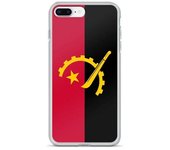 Coque Télephone Drapeau Angola - iPhone 8 Plus