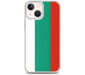 Coque iPhone - Drapeau Bulgarie - iPhone 13 mini - Souple - Multicolore - Vertical