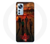 Coque pour Xiaomi Mi 12 / 12X Stranger Things Saison 4 Affiche Art Equipages de la Nouvelle Théorie