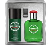 Evaflor Whisky Origin Fragrance Gift Set: Eau de Toilette 100ml & Deodorant 150ml with Money Clip