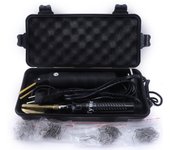 Máquina de reparación de parachoques de coche, Kit de reparación de plástico, grapadora caliente de plástico para garaje Hot Stapler