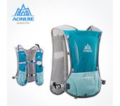 AONIJIE Premium chaleco reflectante deporte botella de agua mochila bolsa para correr ciclismo ropa para rojo rosa