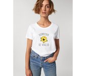 T-shirt Femme - JE SOURIS SI J AI ENVIE IT S blanco