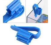 Soportes para mangueras de tanque, abrazaderas de tubo de agua duraderas, clip de plástico, accesorios ajustables para acuarios, clips para soportes de mangueras