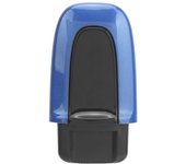 Cubierta decorativa para interruptor de encendido y arranque, compatible con Cayenne, Macan, Panamera Bleu