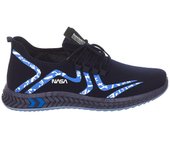 Zapatillas Deportivas estilo alto de cordones CSK2075 hombre 44 azul