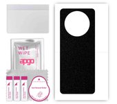apgo Protective Skin Sticker for the back compatible with Huawei Mate X5, Wrap Film, Foil, Vinyl - Pattern Matte Black