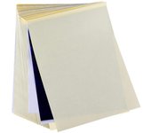 50 hojas de papel de transferencia de tatuaje, papel térmico para tatuaje, plantilla de transferencia, papel para tatuaje para 50pcs