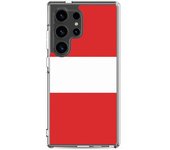 Coque Téléphone - Samsung - Galaxy S22 - Drapeau Pérou - Souple - Multicolore