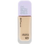 Base de maquillaje líquida SP Stay Lumimatte de Maybelline W20 Maquillaje para la piel (1) Aplicar medio empujón (aproximadamente del tamaño de una perla pequeña) a toda la cara. (2) Después de p
