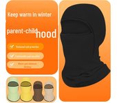 Pasamontañas para padres e hijos: Casco cálido, resistente al viento y multifuncional para montar en motocicleta en otoño e invierno. One Size