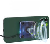 Mini radiador para teléfono móvil, Enfriador de teléfono portátil con ventosa para todo tipo de teléfonos móviles, ventilador de refrigeración USB silencioso