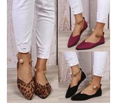 Zapatos planos para mujer, mocasines ligeros, cómodos y a la moda, zapatos planos informales bajos para primavera y otoño, zapatos de diseñador para mujer 36 negro