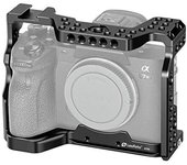 Jaula para cámara Leofoto A7R4 con SONY oficial (compatible 7R IV) [Minorista de Amazon]