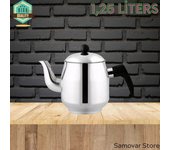 Tetera de acero inoxidable Hervidor de agua Juego de té Vajilla de té Infusor de té Artículos de té Nuevos accesorios de cocina Colador de infusor Soporte para té Café 1.25 Liters