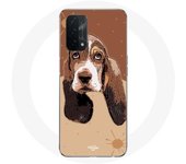 Coque pour Oppo A74 Basset Hound chien visage