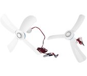 Ventilador portátil para acampar, mini ventilador para tienda de campaña, ventilador de techo para acampar, ventilador para cenador al aire libre, ventilador colgante con dosel, alimentado por batería naranja