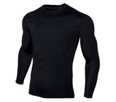 Carta Sport Camiseta interior de manga larga para hombre XL negro