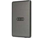 Powerbank Audi Big Logo Magsafe Indukcyjny 15W 5000Mah - Szary