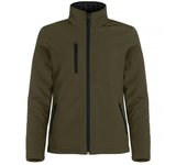 Chaqueta Clique Soft Shell acolchada para mujer/señoras XS