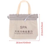 Calentador de piedras para masajes, bolsa de calentamiento eléctrica, spa corporal, relajación, alivio del dolor, piedras para masajes, calentador