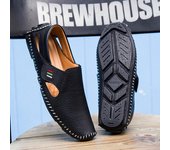 Zapatos planos casuales transpirables de verano para hombres 48 blanco