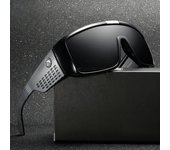 Gafas de sol Gafas grandes Montura de lentes de una pieza Gafas deportivas para ciclismo Gafas de sol resistentes al viento para la arena verde