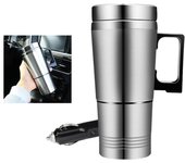 Hervidor eléctrico para coche de 12 V/24 V, taza térmica para coche de 300 ml, hervidor eléctrico de acero inoxidable para viaje CHINA