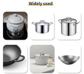 Guante de silicona con aislamiento térmico para horno, guante para cazuela, soporte para sartén, agarre para horno, 2 uds. gris