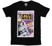 Star Wars Unisex Adult Golrath Never Forgets Comic Cover T-Shirt XL negro