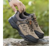 Otoño e Invierno nuevos zapatos de hombre botas de cuero para escalar al aire libre plataforma más zapatos de trabajo para hombres zapatos casuales de moda 39