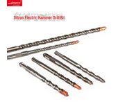 Broca para taladro percutor eléctrico Di Chuang con mangos cuadrados y redondos para penetración en hormigón y paredes. Round handle single slot 6*150mm