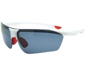 Gafas de sol polarizadas Eye Zone con protección UV, marca Sports Drive, lentes polarizadas japonesas [iZONE] para hombre y mujer, 99 % UV3 p561-GY3 blanco