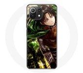 Coque pour Xiaomi Mi 11 Lite Attaque des Titans Levi Ackerman