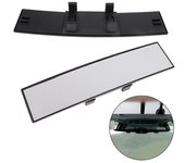 Espejo retrovisor de gran visión para Interior de coche, espejo retrovisor con ángulo antideslumbrante, panorámico, Blu-Ray, 270Mm, espejo de asistencia HD automático onesize