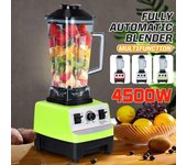 Batidora eléctrica de 7 velocidades, 4500W, 2000ML, máquina de café, exprimidor potente, exprimidor de frutas y verduras multifunción rojo