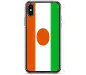 Coque pour iPhone - Drapeau du Niger - iPhone X - Sopa de silicona - Diseño fin et léger - Protección completa