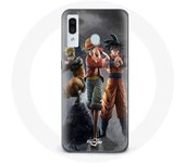 Funda Samsung Galaxy A20 Goku naruto Luffy one piece Dragon Ball z 3D Anime manga - Maniacase