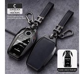 Funda de llave de control remoto para coche, carcasa de aleación de Zinc para BMW 5 7 Series G12 G11 G30 G32 G31 I8 I12 I15 G01 X3 G02 X4 G05 X5 G07 X7