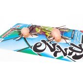 Jackall Señuelo Suave Ikegaeru Elastómero Rana Melocotón Rana (9108)