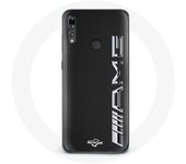 Coque pour Huawei p30 lite Amg Logo Carbone Texture