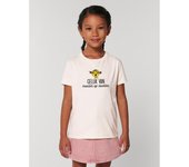 Camiseta Infantil FELICIDAD DE MADRE A HIJA F 2 ans blanco